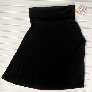 XS Black A-Line Style Skirt LuLaRoe Azure